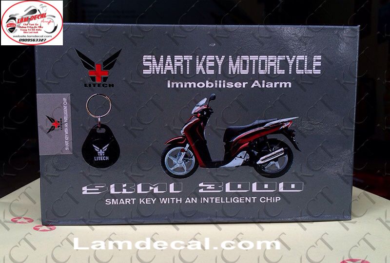 khóa chống trộm Smart key Litech V1-3000